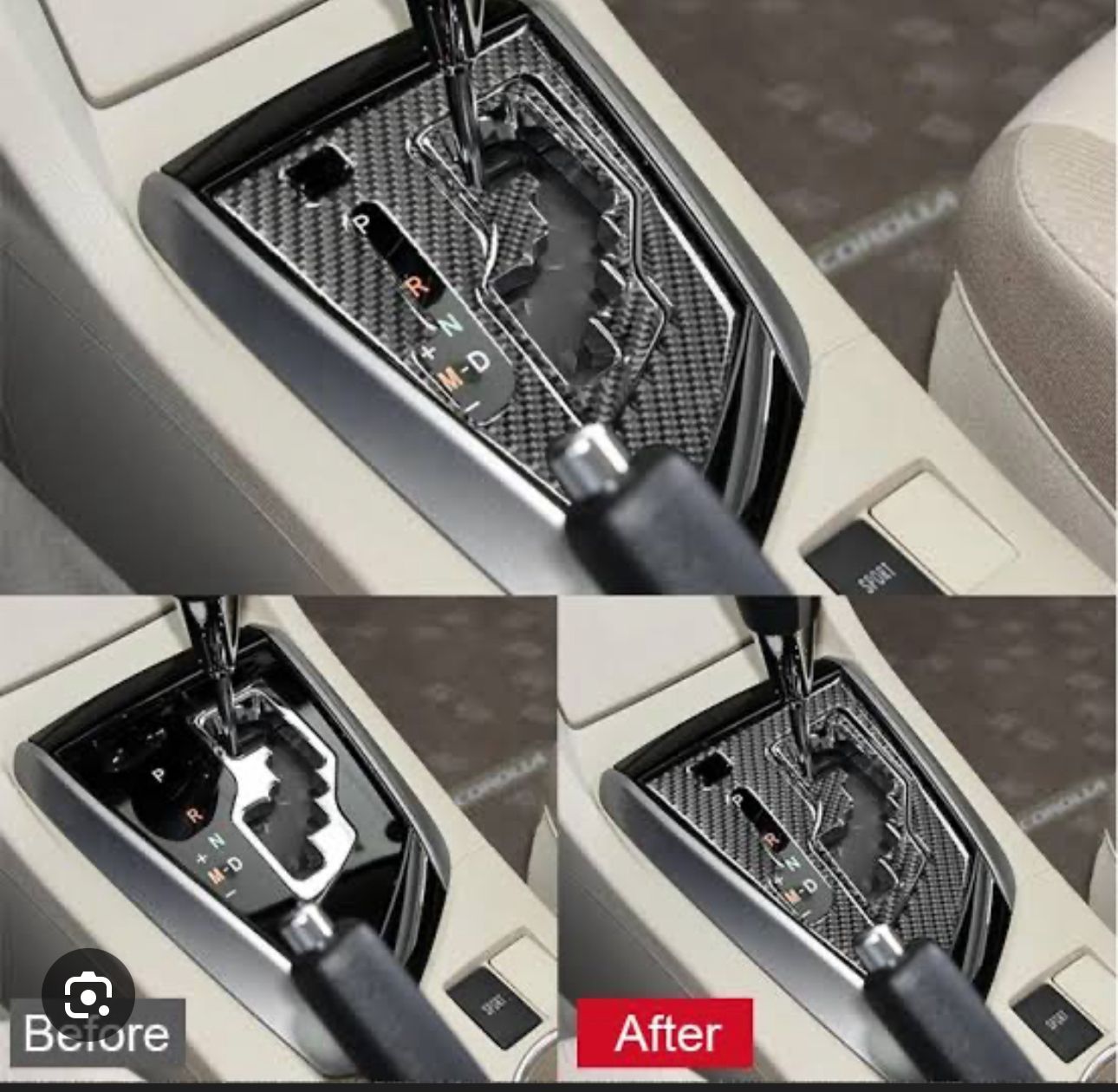 Grande gear box trim