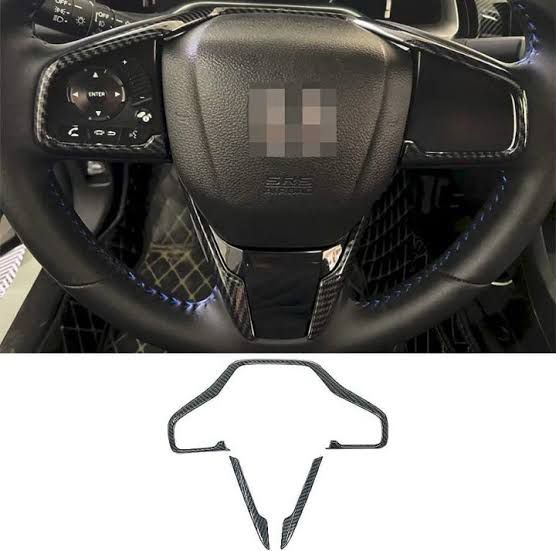 Civic x Steering trims 3 pcs
